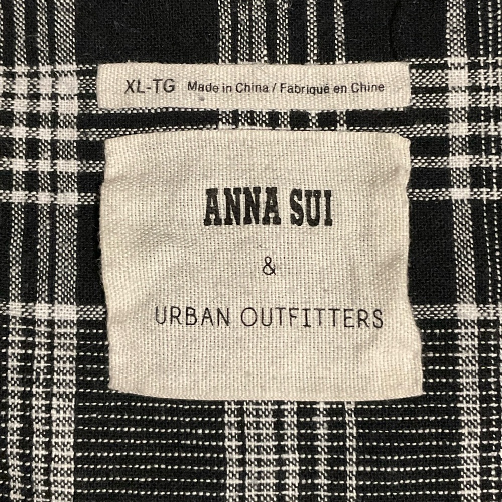 Anna Sui x Urban Outfitters Plaid Mini Dress - Picture 2 of 2